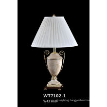 Classial Office Desk Light with White Shade (WT7102-1)